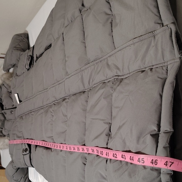 DKNY Puffer Winter Coat Trench Large NWT - Picture 5 of 15